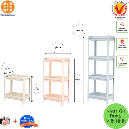 Kệ Đa Năng 3 Tầng Hokori 5529- Dùng Để Đựng Gia Vị Nhà Bếp Đựng Đồ Thực Phẩm Hoặc Làm Giá Để Đồ Nhà Tắm Phòng Ngủ