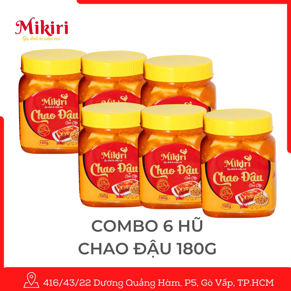 Chao đậu Mikiri hộp 180g - 380g