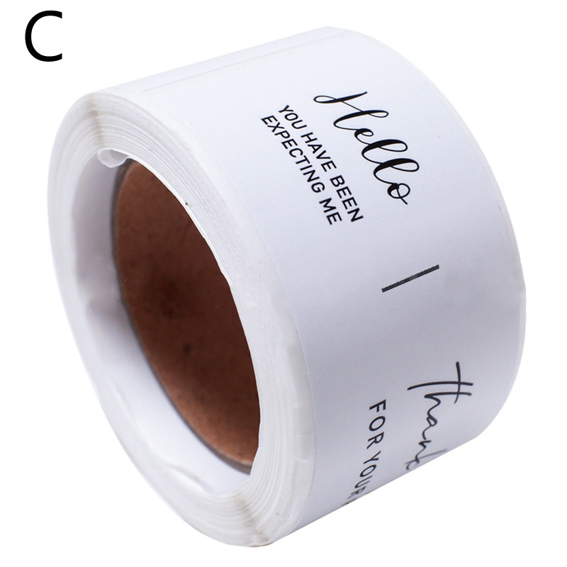 Set 100 Miếng Dán Chữ Thank You Dùng Trang Trí Đa Năng Tiện Dụng