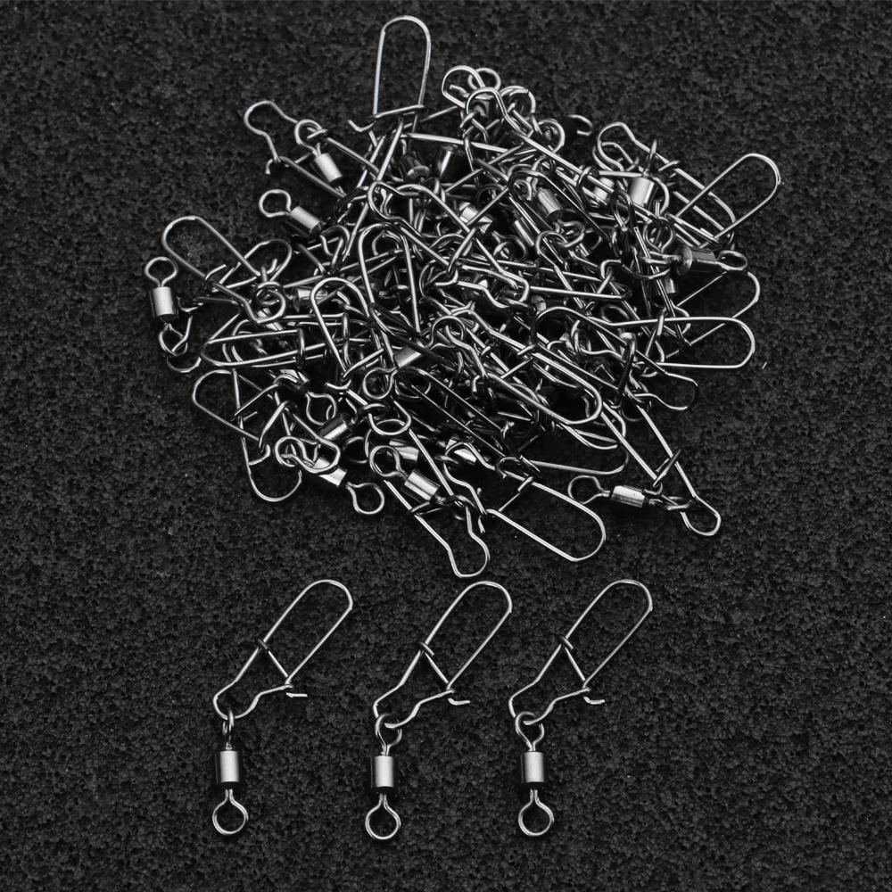 MUVAKO 25 Khóa Câu Cá Bằng Thép Không Gỉ