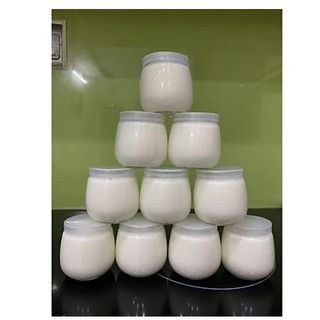 Combo 06 hũ thủy tinh làm sữa chua béo 200ml