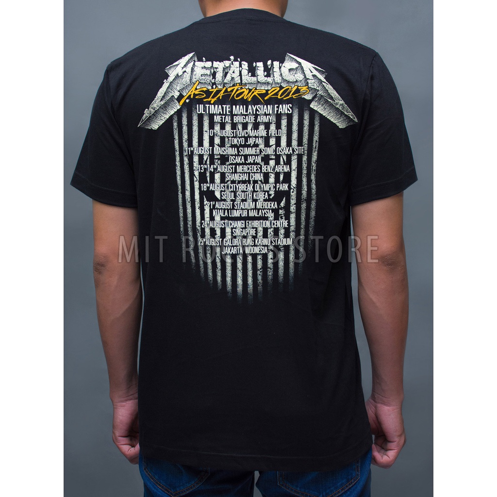 Áo Metallica  - Rock band tee - Áo Rock - Size S, M, L, XL, XXL - Áo Thái Lan