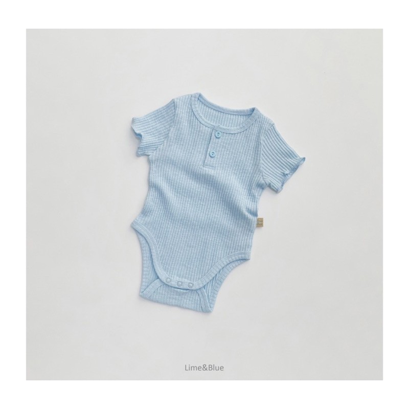 BODYSUIT NÚT LIME&BLUE