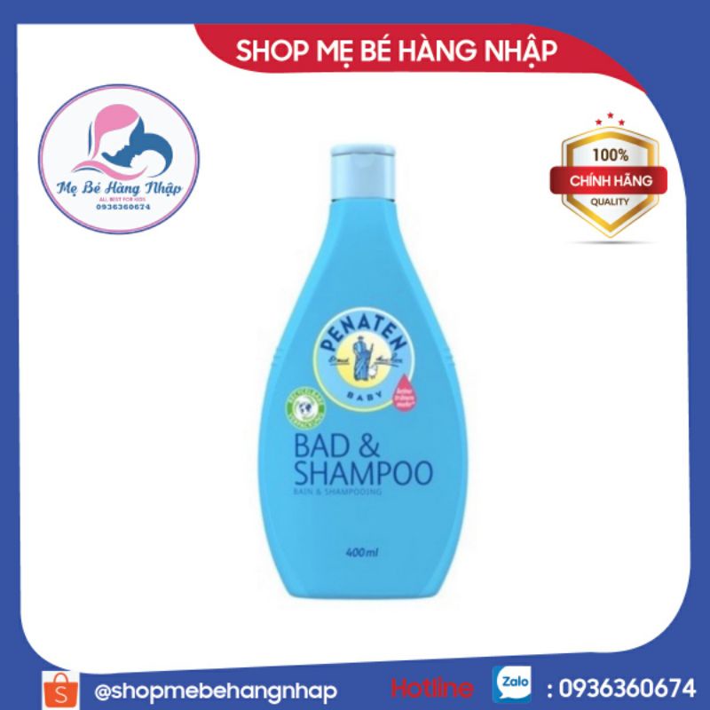 Sữa tắm gội chống cảm cúm Penaten Đức 400ml mẫu mới