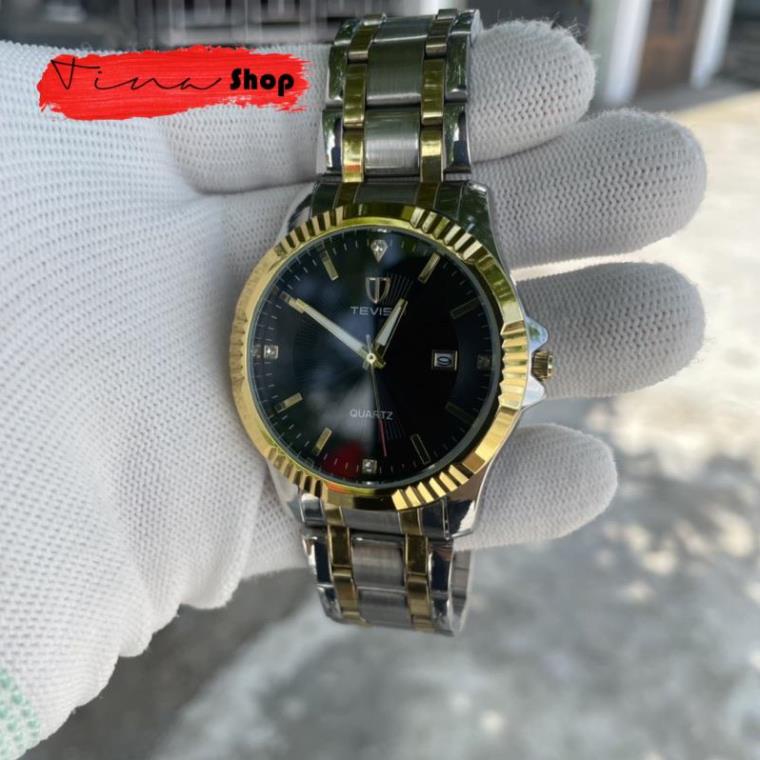 Đồng Hồ Nam, Đồng Hồ nam Đeo Tay Tevise Chống Nước, Chống Bay Màu