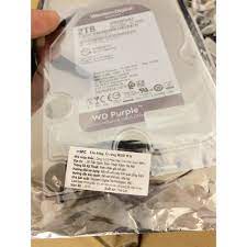 Ổ Cứng Western Purple 2TB CHÍNH HÃNG VĨNH XUÂN Dòng Ổ Cứng Chuyên Dụng Cho Camera