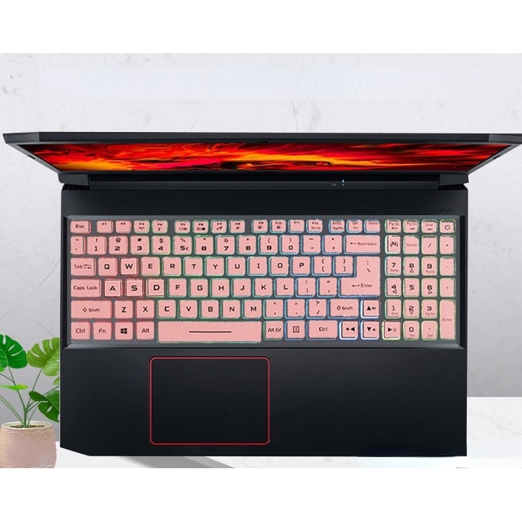 Miếng Silicone Bảo Vệ Bàn Phím Cho Acer Aspire Nitro 5 AN515-44 AN515-44 AN515-55 AN515-54 15.6-inch Predator Gaming 2020