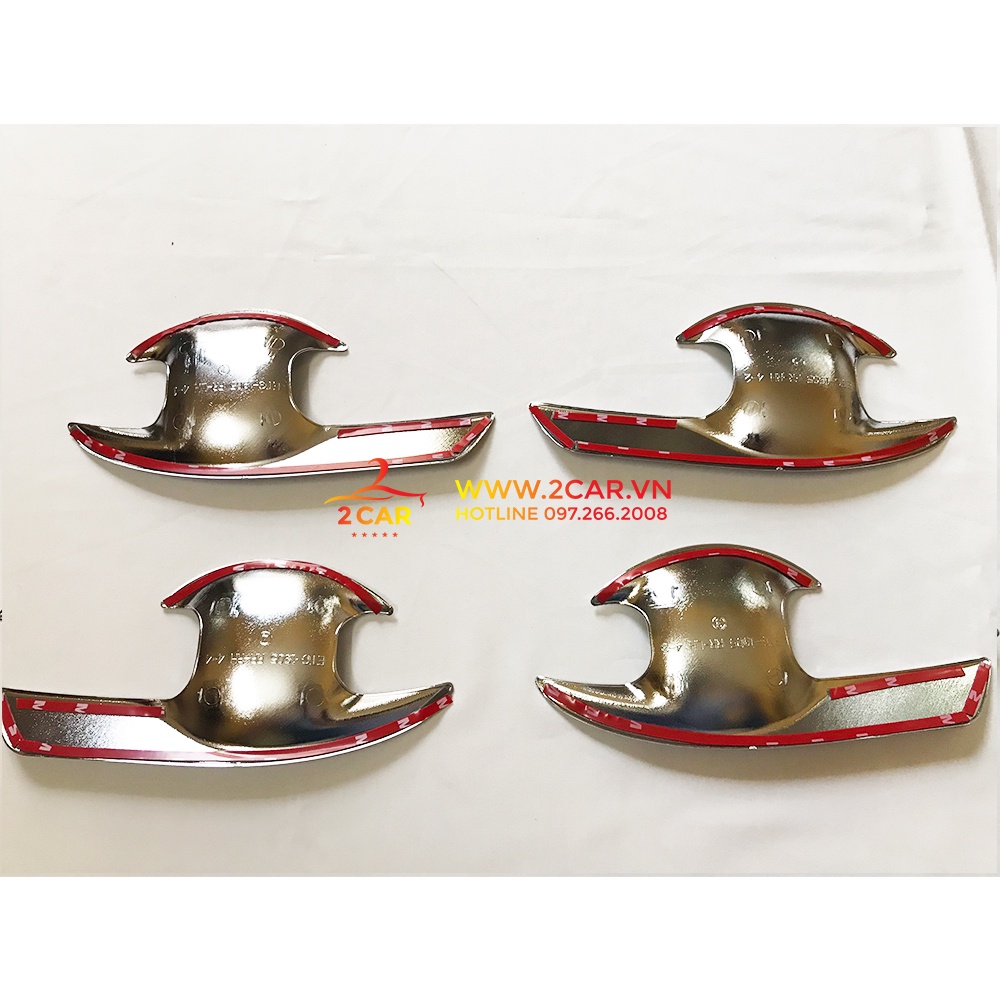 Ốp Tay nắm, Hõm Cửa xe Suzuki Ertiga 2019- 2020- 2021 mạ Crom cao cấp