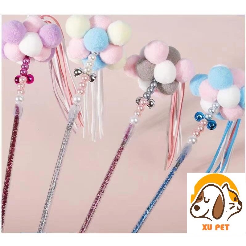 Que Trêu Mèo, Cần Câu Trêu Mèo Siêu Xinh - Đồ Chơi Cho Mèo