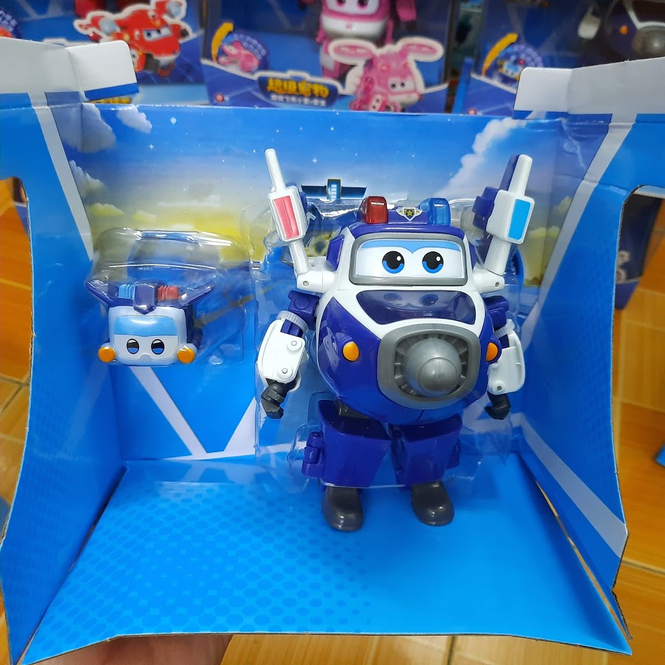 Bộ đồ chơi trẻ em super wings mô hình máy bay và thú cưng Jett  Paul Donnie Astra Dizzy (1 nhân vật)