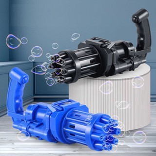 Đồ Chơi Tuổi Thơ Loại 1 Súng bắn bong bóng xà phòng, máy bắn bong bóng xà phòng 8 nòng