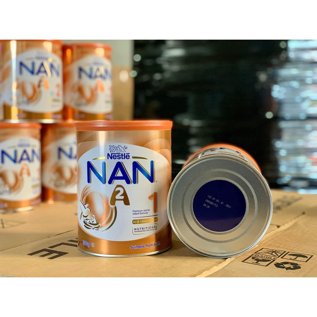 ( Date T4/2024) Sữa Nan a2 của Úc số 1 hộp 800g