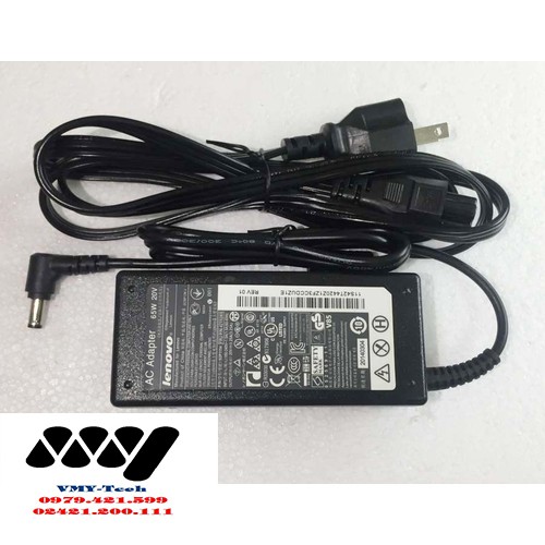 Sạc Laptop Lenovo 20v 3.25a ZIN Kèm dây nguồn IBM Z470 Z570 Z575 Z580 V470 V570 U300 U300E U310 U400 U410