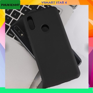 Ốp lưng Vsmart Star 4,dẻo đen cao cấp chống bám bẩn