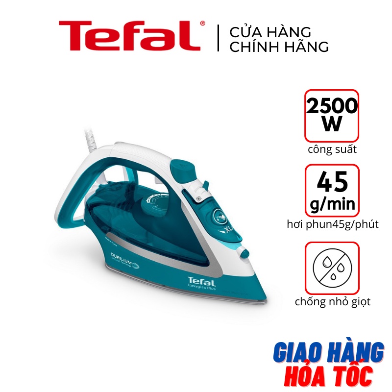 Bàn ủi hơi nước Tefal FV5737E0 2500W - Hàng chính hãng