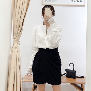 Váy đắp tà kèm belt , Peace House Clothing