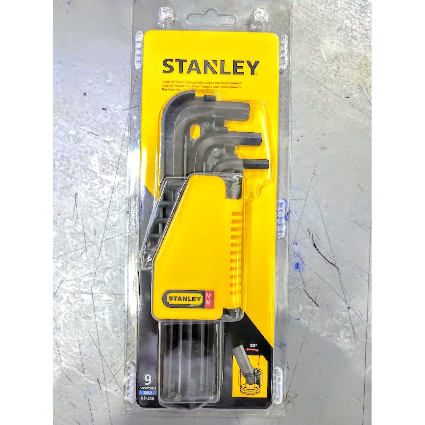 Bộ Lục Giác Stanley 9 Cây Đầu Bi 69-256