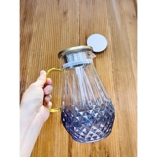 Bộ bình 6 Cốc Thuỷ Tinh Lửa Ánh Xanh