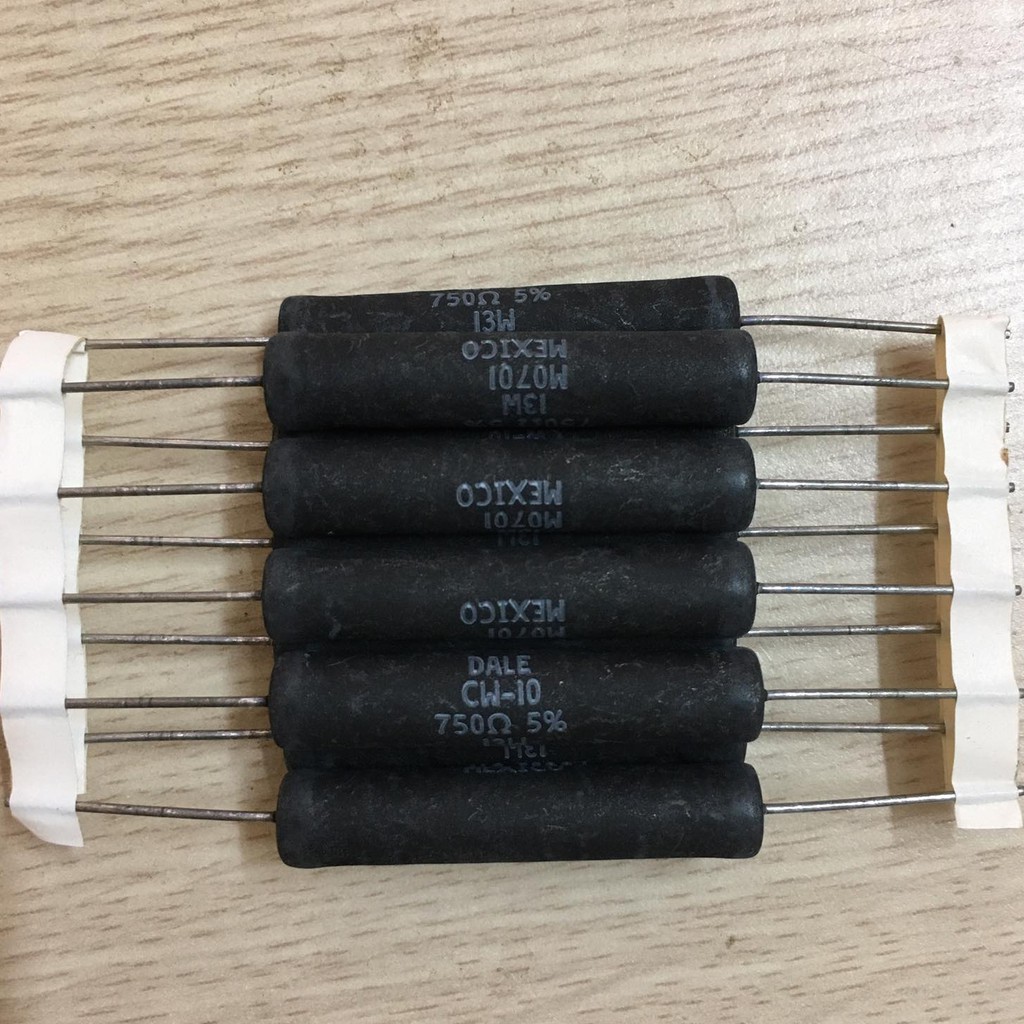 Điên trở dây cuốn 750R thoát K cho đèn 2A3