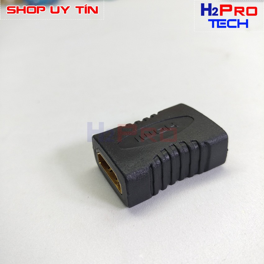 Đầu nối hdmi 2 đầu cái nối thẳng hoặc vuông góc sử dụng kết nối 2 cáp hdmi hoặc nối dài hdmi ( 1 chiếc )