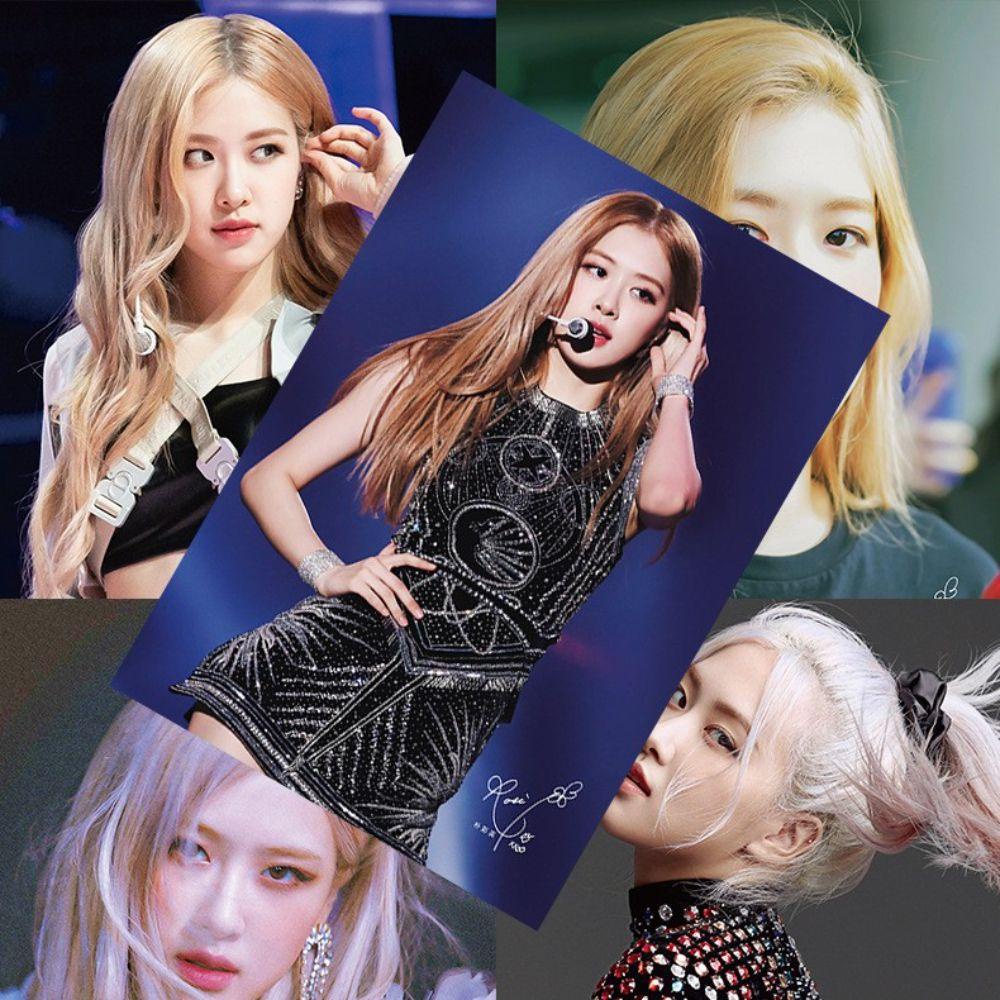 Set 8 Tấm Poster Dán Tường Hình Nhóm Nhạc Blackpink