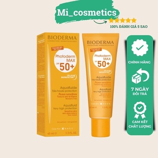 Kem chống nắng bioderma photoderm max aqua fluide spf 50+ 40ml chuẩn chất lượng cao