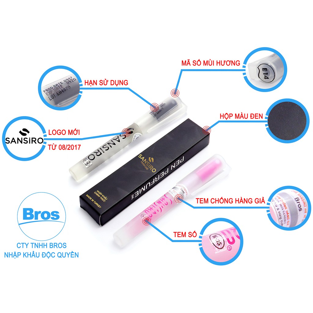 [BROS] E72 - Nước hoa Sansiro Thổ Nhĩ Kỳ 8ml cho nam | BigBuy360 - bigbuy360.vn