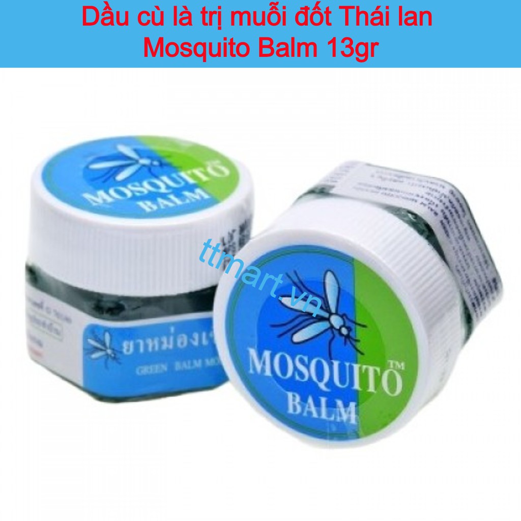 Dầu cù là trị muỗi Mosquito Balm Thái Lan 13g