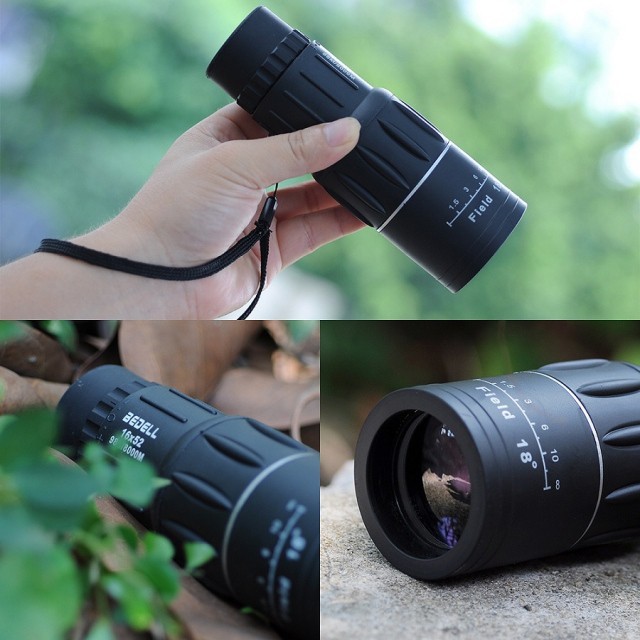 [Mã FAMAYMA giảm 10K đơn 50K] [Giá shock] Ống nhòm Bushnell một mắt 16x52 (Đen) gia siêu hot