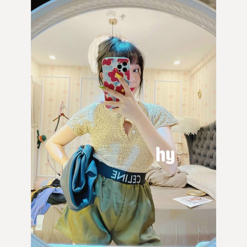 combo 2 quần short cạp chữ celinee cho nữ
