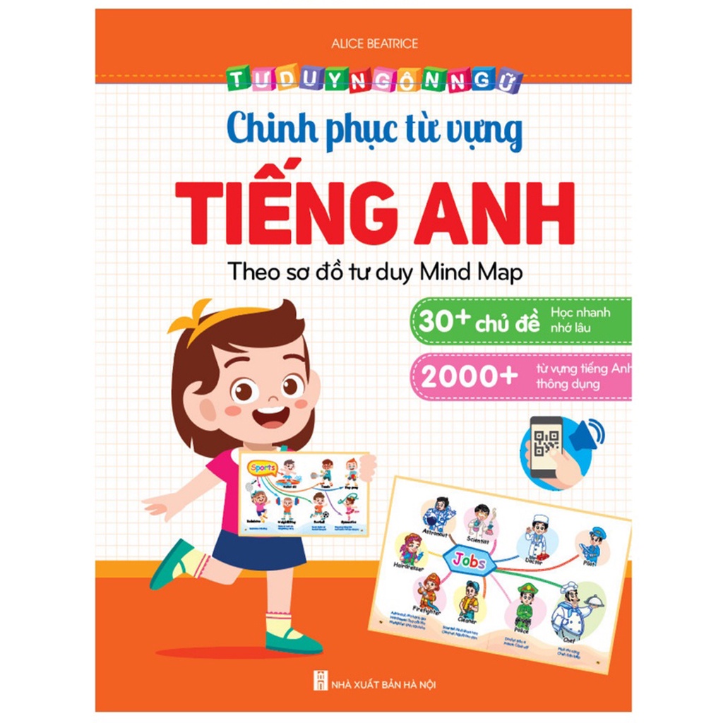Sách - Chinh Phục Từ Vựng Tiếng Anh theo sơ đồ tư duy Mind Map