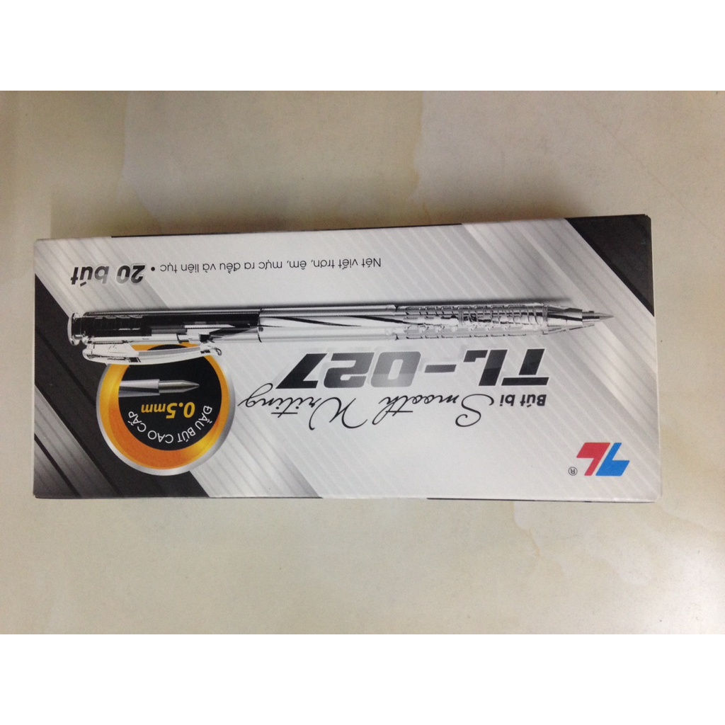 COMBO 1 Hộp 20 cây Bút Bi Thiên Long TL-027 HÀNG CHÍNH HÃNG