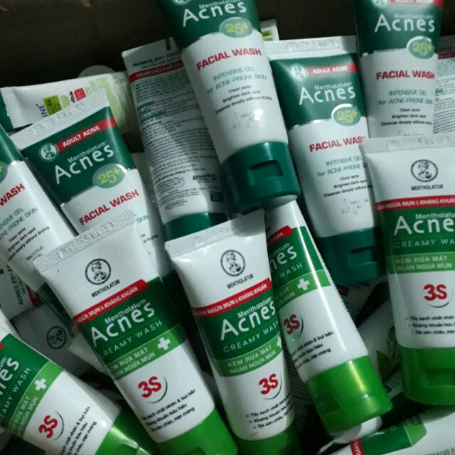 Sĩ 25 tip Srm acnes( mỗi tip 25gam)