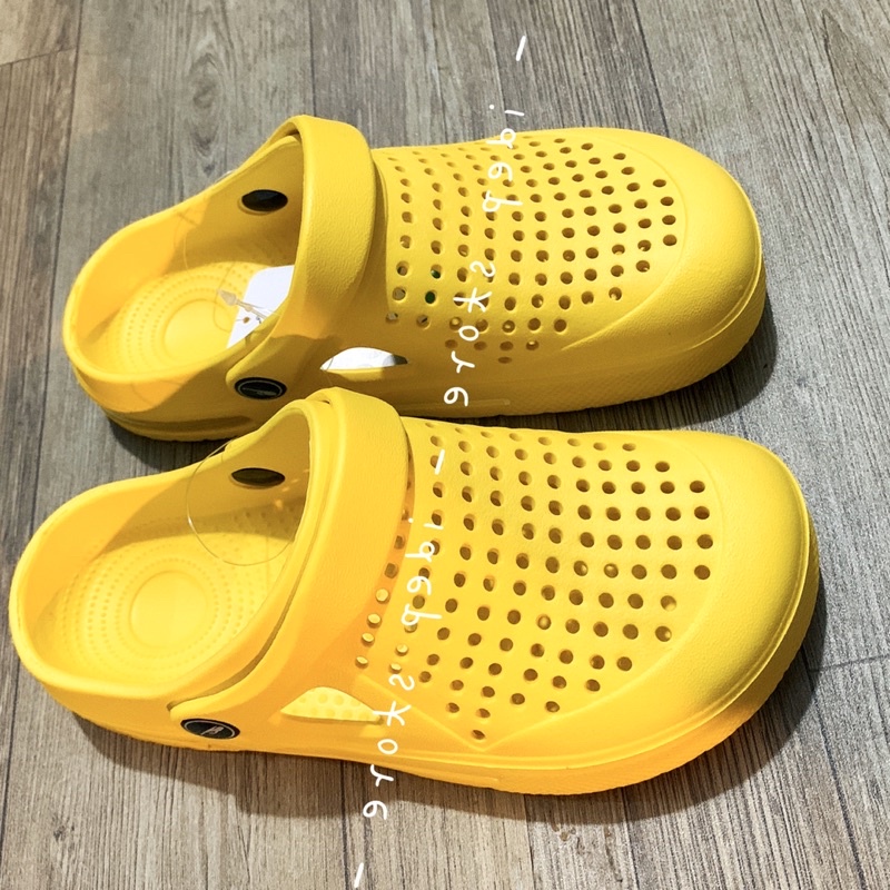 Dép crocs unisex siêu nhẹ SL017 - Dép sục lỗ bít mũi nam nữ đi mưa siêu bền