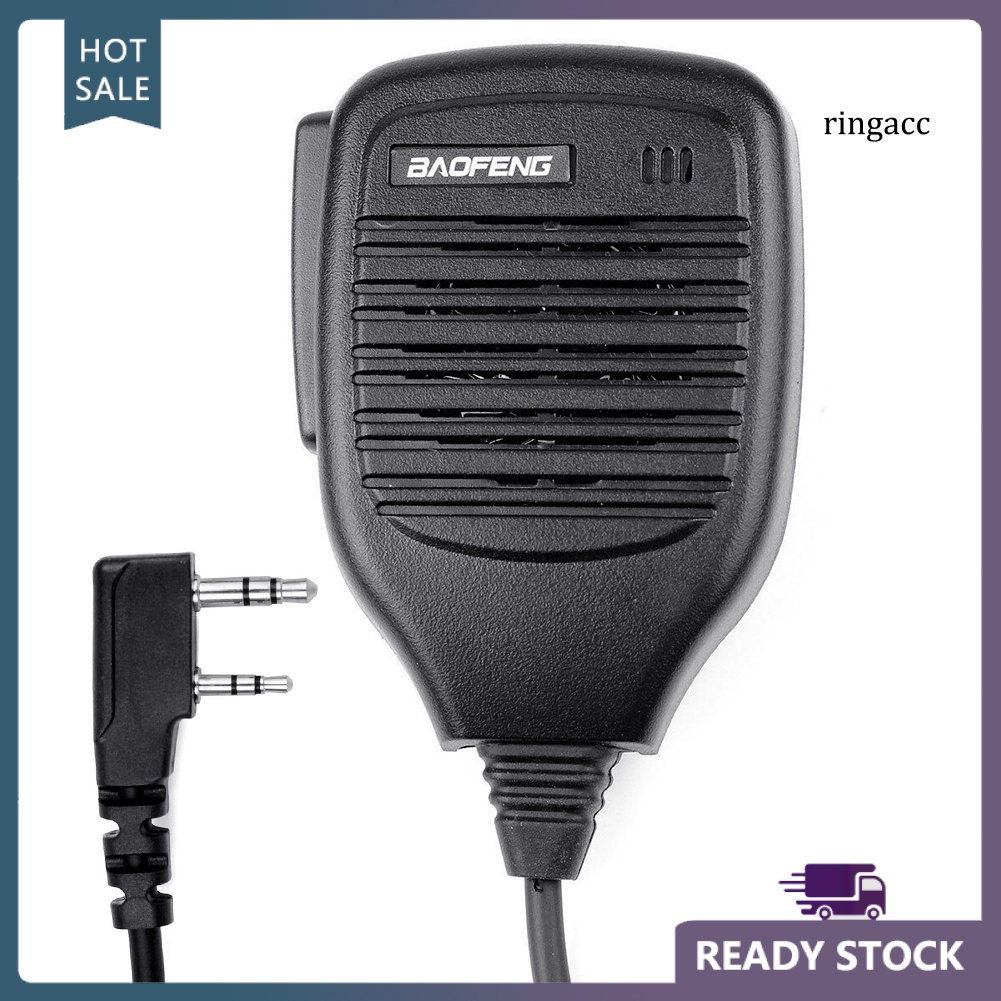 Micro cầm tay 2 pin cho máy bộ đàm Baofeng Retevis Kenwood TYT Wouxun