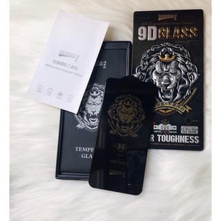 [CÓ MÃ IP12->12PROMAX] KÍNH CƯỜNG LỰC 9D SƯ TỬ HỘP SẮT CAO CẤP FULL MÀN IPHONE, Bảo vệ màn hình cực tốt, chống vỡ