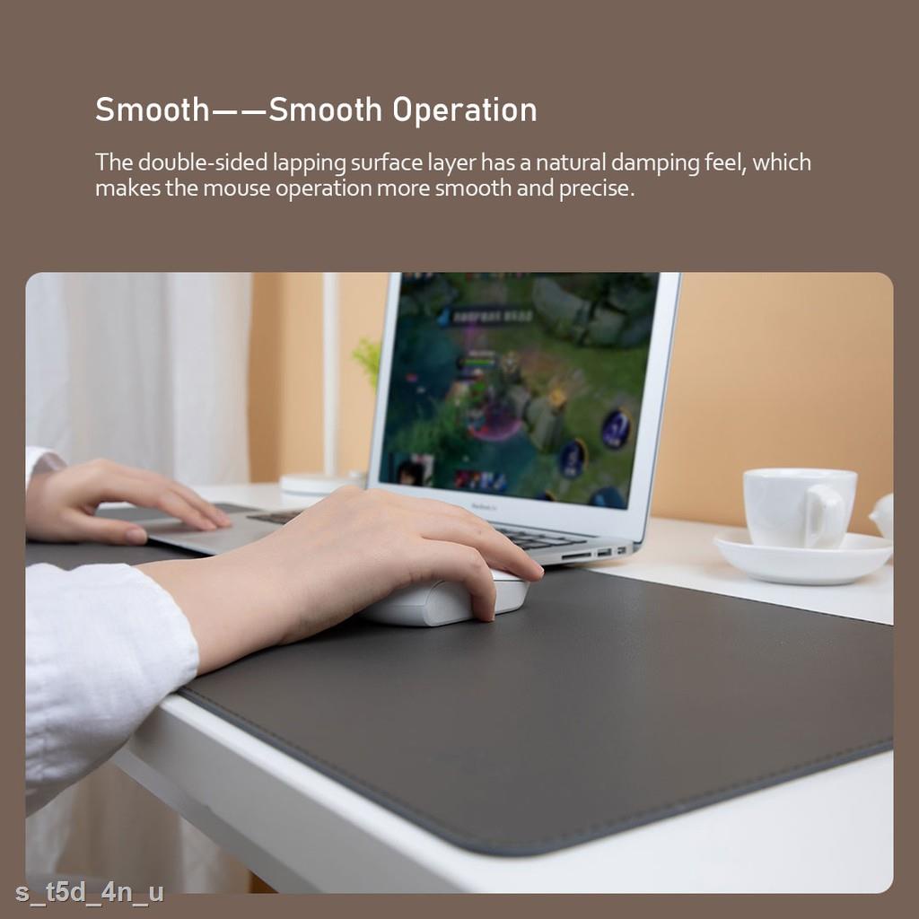 Xịn Miếng Lót Chuột Và Bàn Phím Chơi Game Xiaomi Youpin Bằng Da PU Chống Thấm Nước