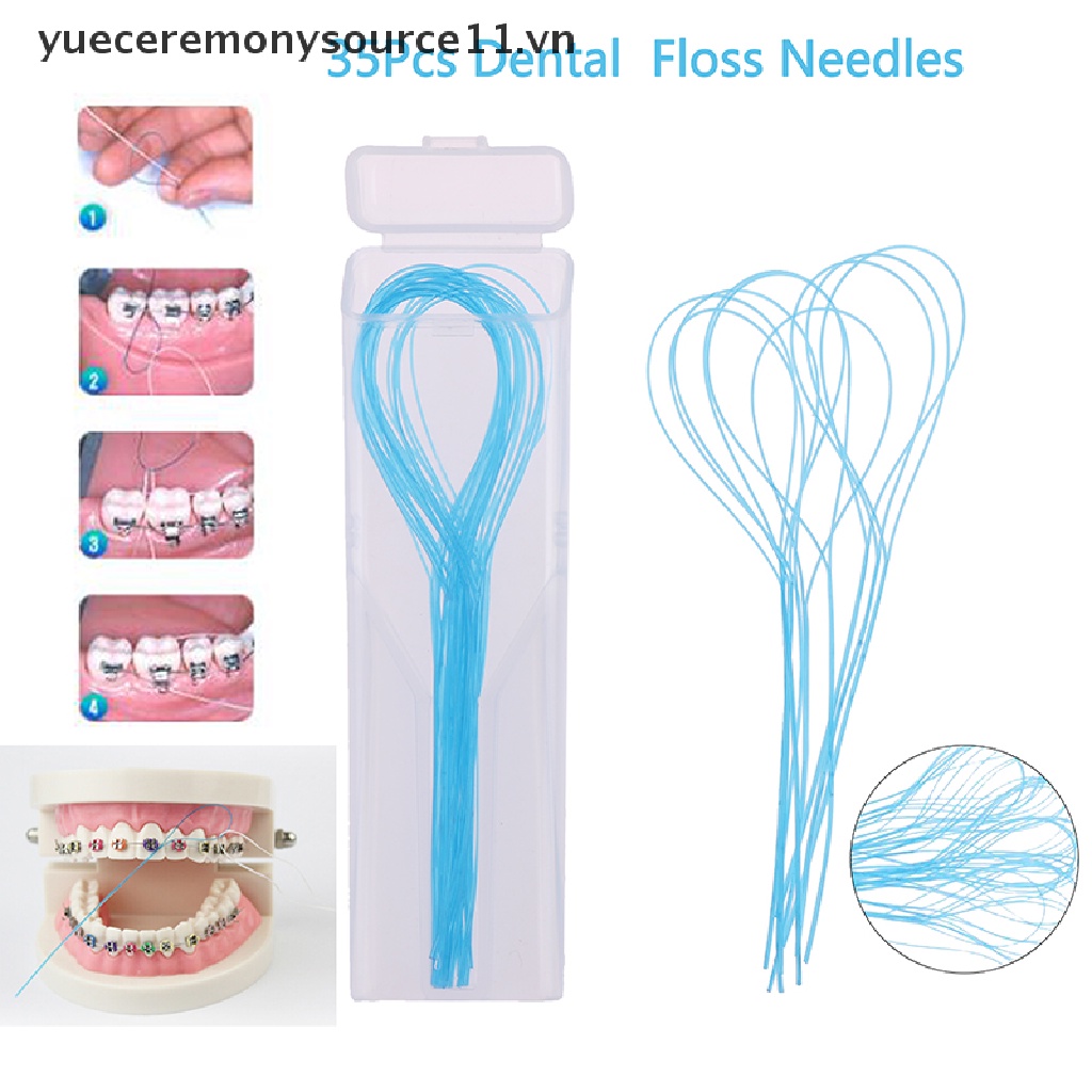 Hộp 35 sợi luồn chỉ nha khoa chuyên dụng