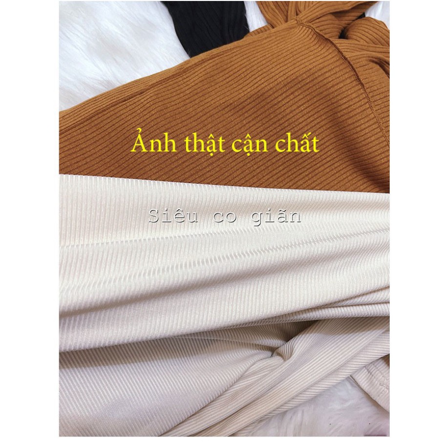 Áo len nữ trễ vai siêu co giãn,áo len dài tay ,chất len tăm 3 mầu, lên đồ Sang Chảnh - Khí chất khỏi bàn,áo len tăm | BigBuy360 - bigbuy360.vn