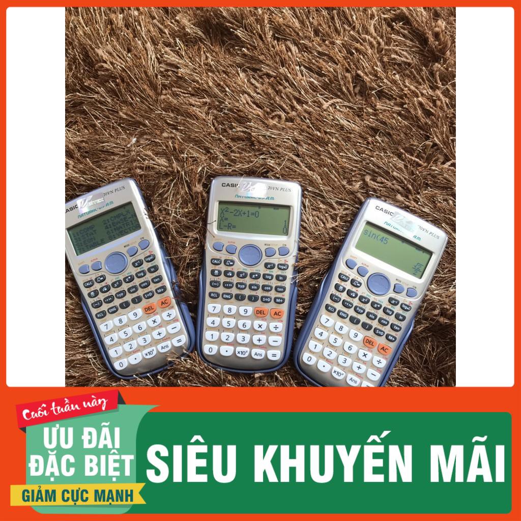 [GIÁ HỦY DIỆT] Máy Tính FX- 570 VN Plus- Made In Thái Lan Phiên Bản Mới Siêu Bền