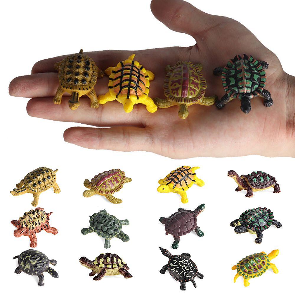 Bộ 12 Mô Hình Rùa Biển Đồ Chơi Giáo Dục Sớm Cho Bé