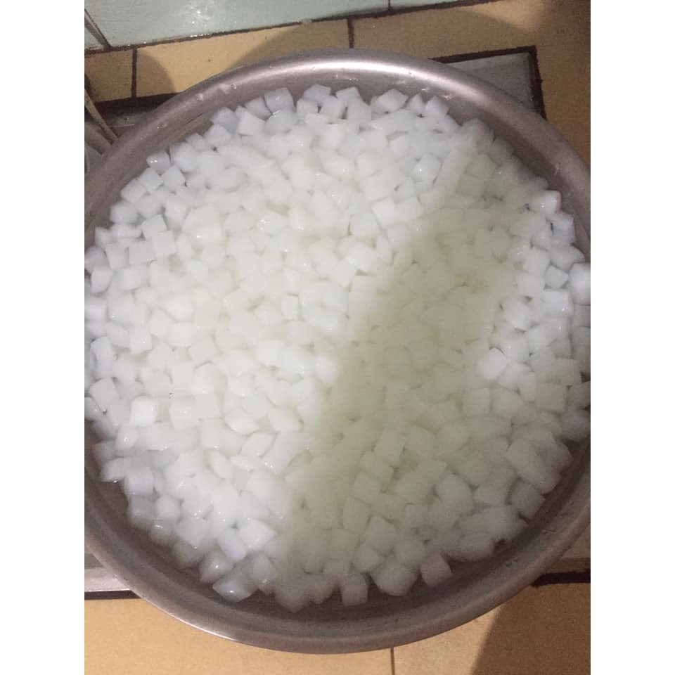 Thạch dừa thô Minh Tâm gói 1kg