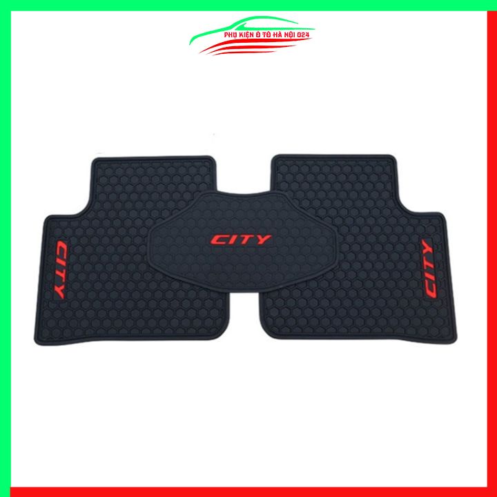 Thảm lót sàn cao su cho xe City 2015-2023 hàng chuẩn theo xe chịu lực tốt