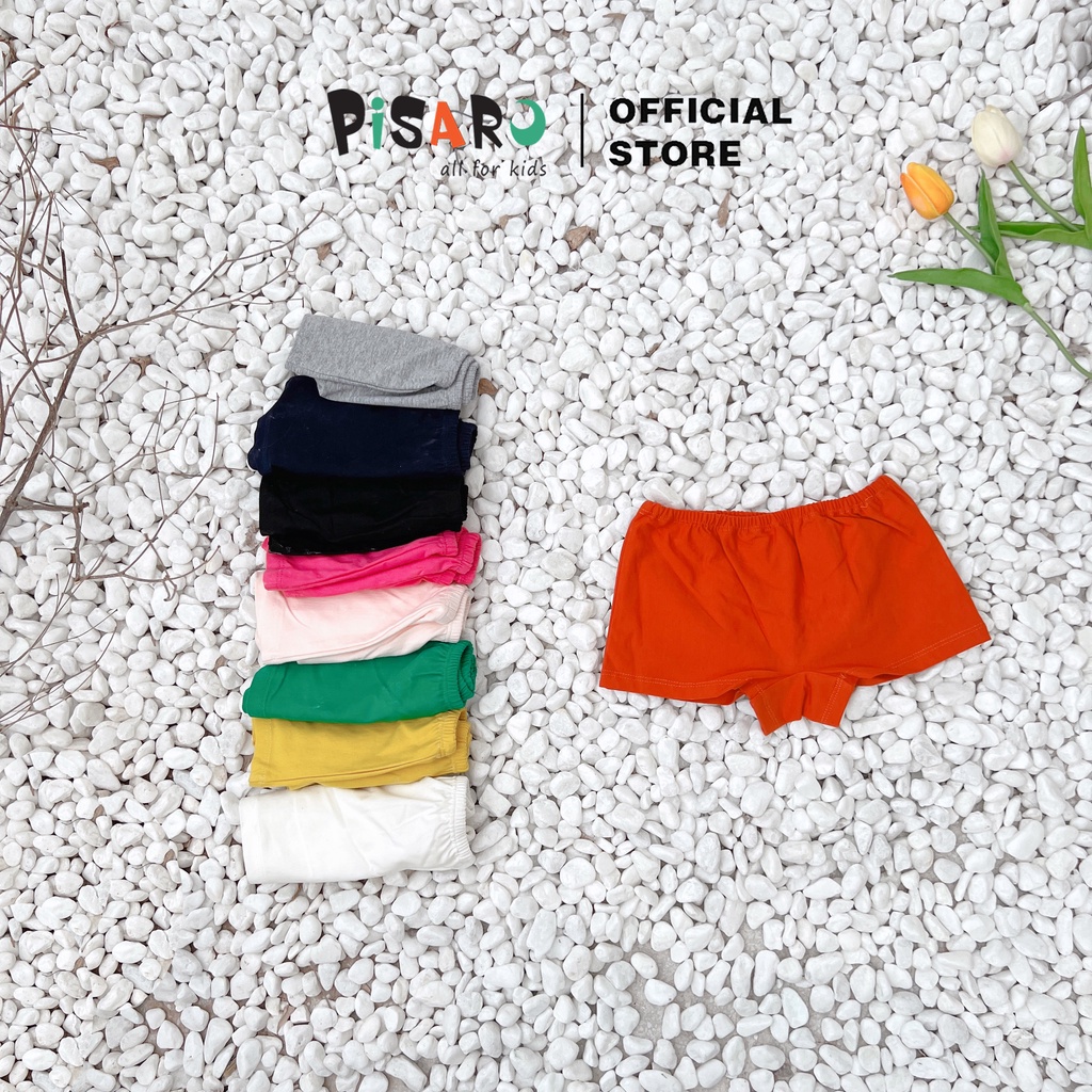 Quần chip đùi bé gái, chíp cho bé gái vải cotton mềm mịn thoáng mát