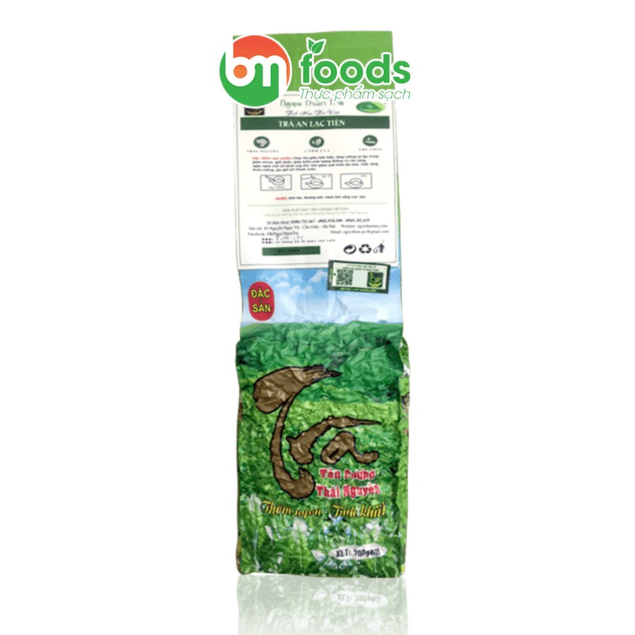 Trà An Lạc Tiên Ngọc Thiên 200g || Trà xanh Thái Nguyên chuẩn sạch Vietgap || Lá trà ngon thượng hạng - BM FOODS