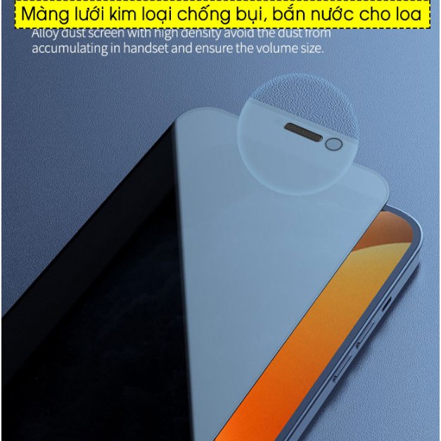 Dán cường lực chống nhìn trộm iPhone 12 Pro Max / 12 / 12 Pro Nillkin Guardian - Hàng Chính Hãng.