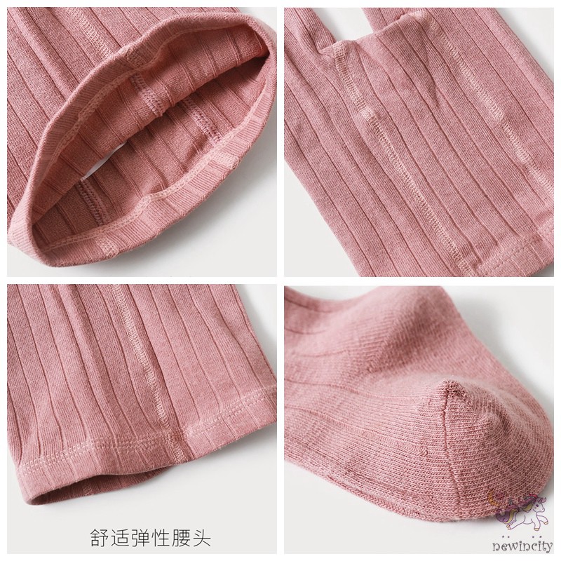 Quần legging phối nơ phong cách thời trang tinh tế cho bé gái