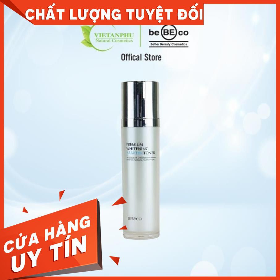 Nước hoa hồng dưỡng trắng da ARBUTIN cao cấp BEBECO Hàn Quốc 130ml ARBUTIN TONER