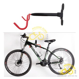 Giá treo xe - Móc treo ngang xe đạp lên tường 2 lỗ - Móc lớn