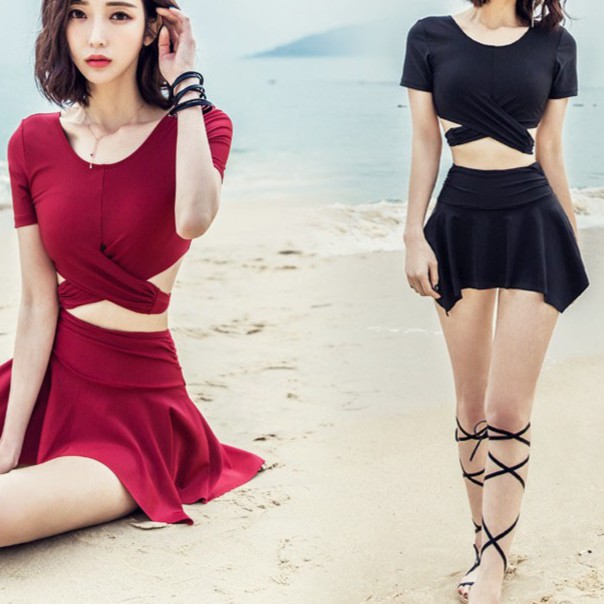 Bikini, Bộ Bơi Nữ Kèm Quần Bên Trong, Bộ Áo Tắm Mẫu Mới Hàn Quốc | BigBuy360 - bigbuy360.vn